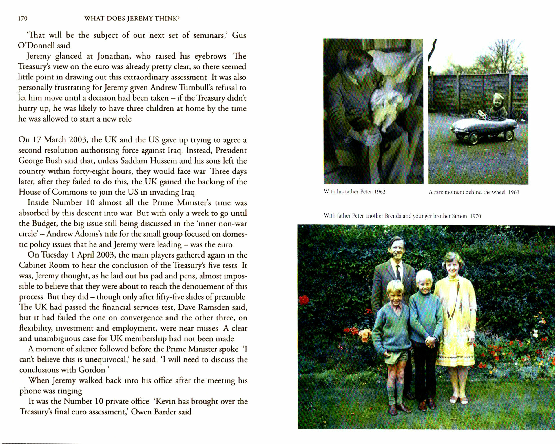 What Does Jeremy Think? Jeremy Heywood and the Making of Modern Britain - фото №2