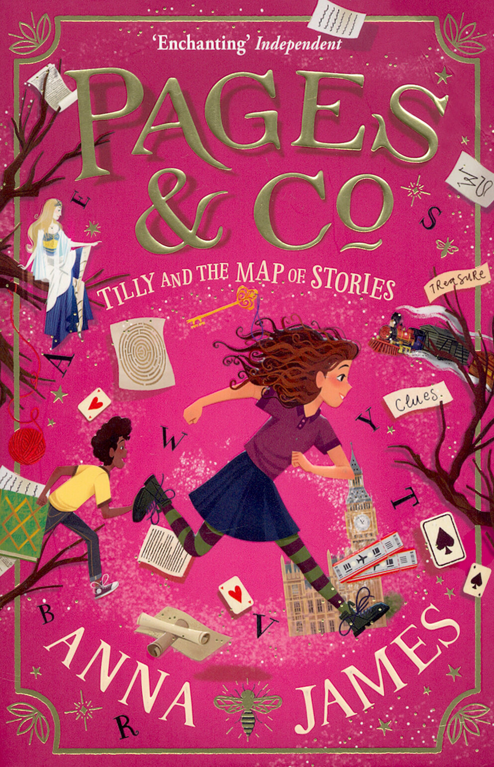 Pages & Co. Tilly and the Map of Stories / James Anna / Книга на Английском - фото №1