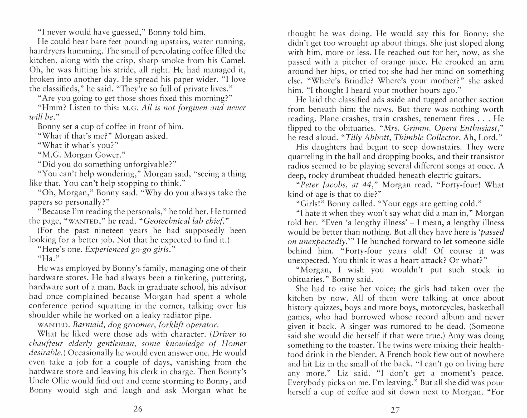 Morgan's Passing / Морган ускользает / Книга на Английском - фото №2