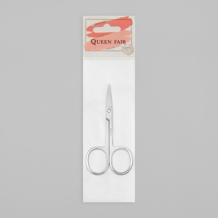 Маникюрные ножницы, серебристые, 9см — фото 1