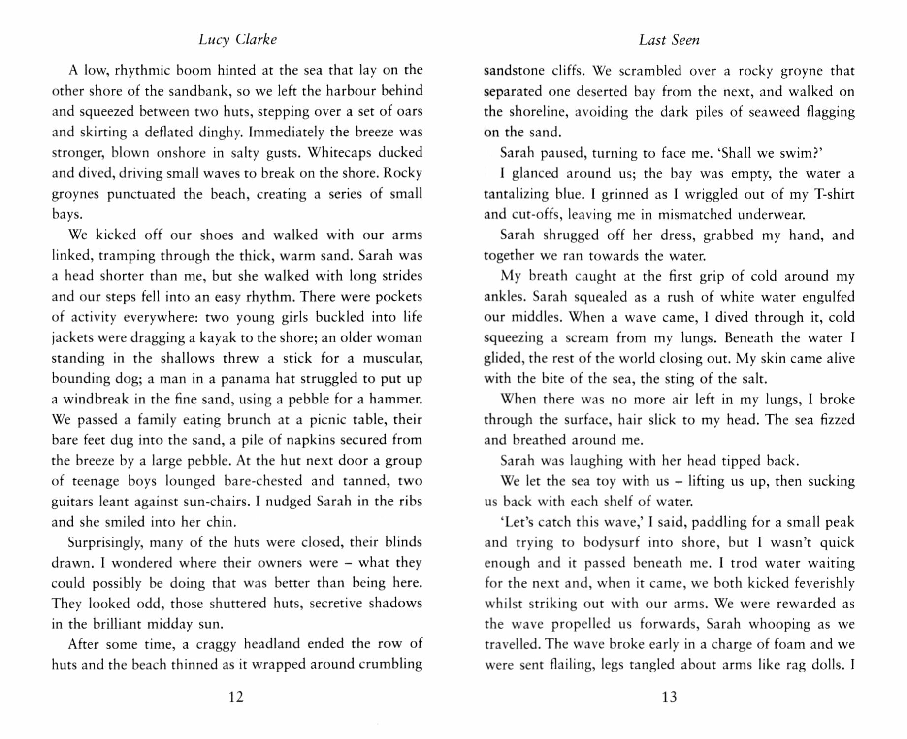 Last Seen / Clarke Lucy / Книга на Английском - фото №2