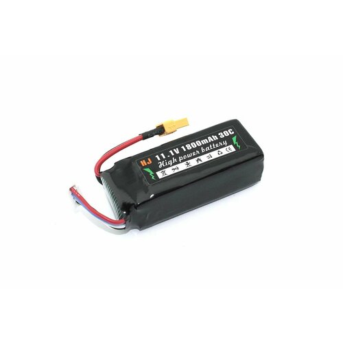 Аккумулятор Li-Pol 11.1v 802555 1800mah разъем XT30-Plug аккумулятор li pol 7 4v 451865 1800mah xt30 plug