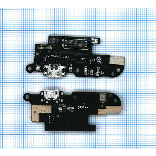 плата разъема питания для meizu m1 note Плата разъема питания для Meizu M6