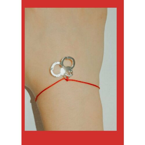 фото Браслет-нить, диаметр 10 см, золотой, серебряный собственно