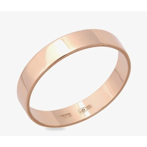 Кольцо Goldika кольцо из золота 11000054, красное золото, 585 проба, размер 15.5, золотой