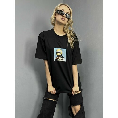 Футболка размер M, черный