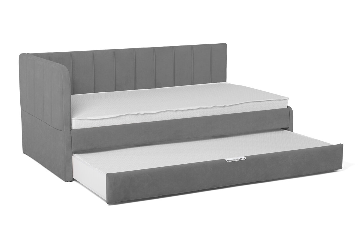 Futuka Kids кровать угловая Crecker с ящиком для белья (дополнительным спальным местом), цвет Newtone 021, 200x90 см.