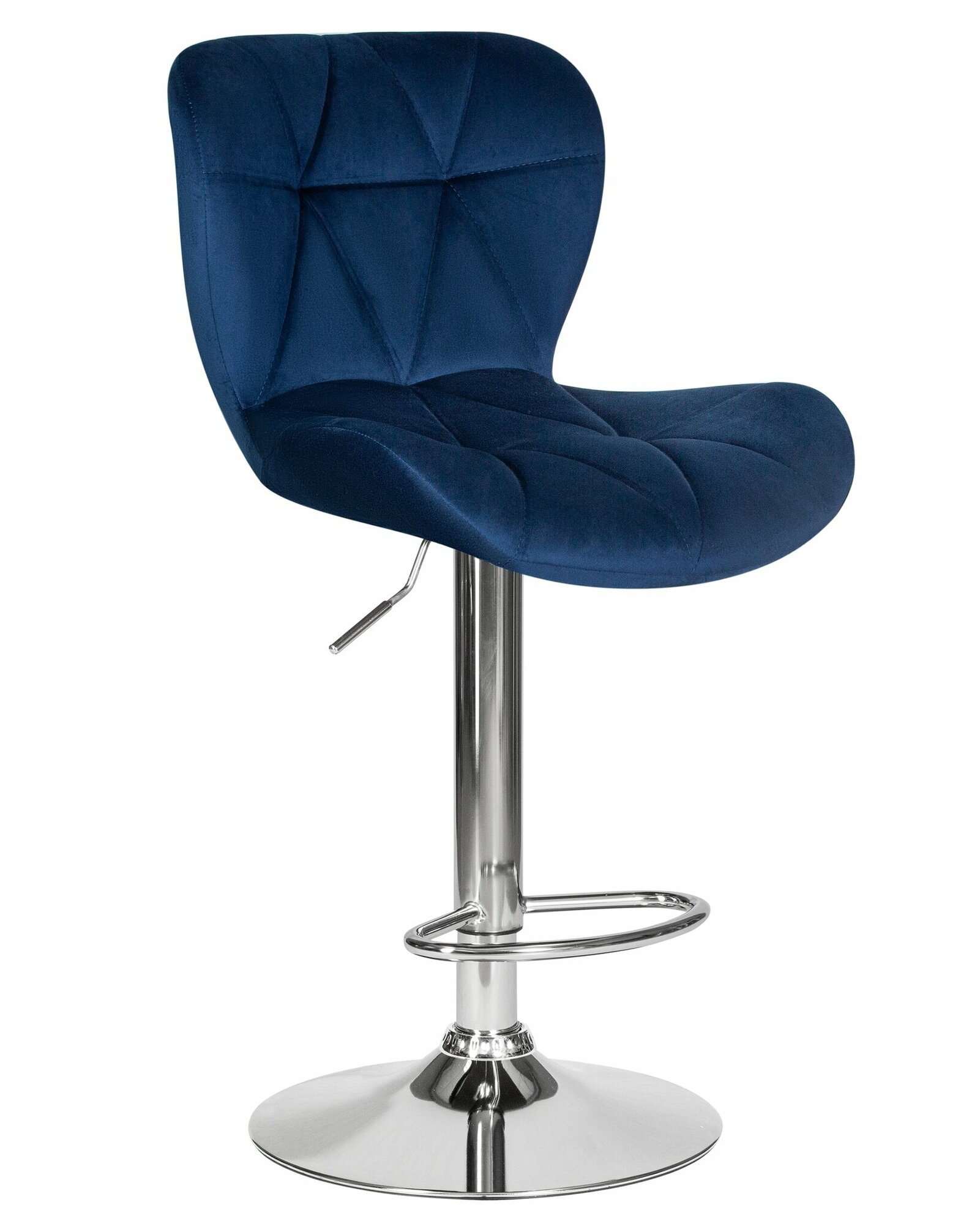 Барный стул Империя Стульев BARNY LM-5022 blue (MJ9-117) синий велюр