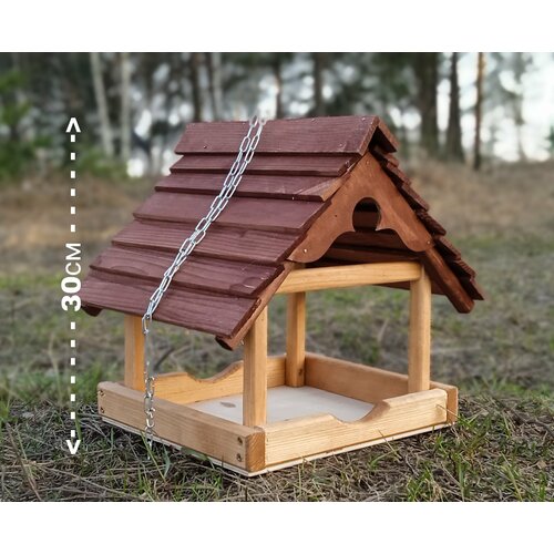 Кормушка для птиц деревянная