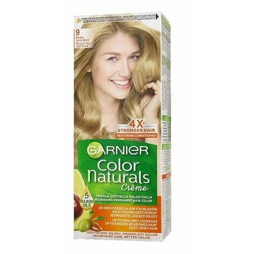 Garnier Крем-Краска для волос стойкая Color Naturals, 9 Шампань