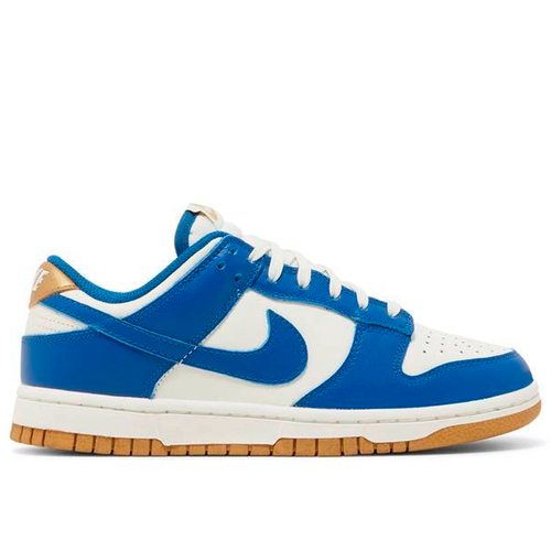 Кеды NIKE Dunk Low, размер 7Wus/37ru, белый, синий