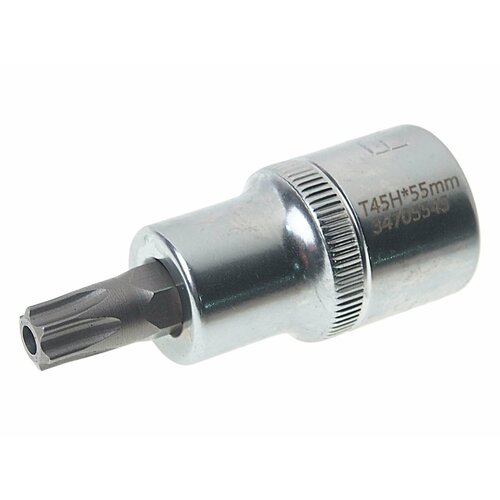 Головка-бита TORX T45 с отверстием 1/2 55мм ROCKFORCE