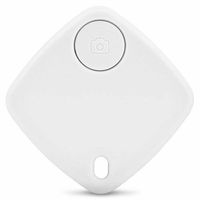 Кнопка для селфи + брелок для поиска Bluetooth Smart Finder Small Lovely White