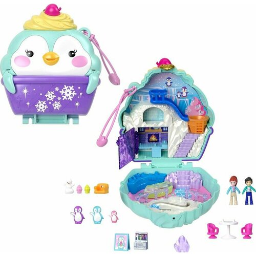 Игровой набор Polly Pocket Snow Sweet в виде пингвина