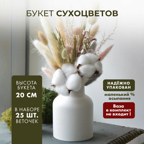 Сухоцветы для интерьера