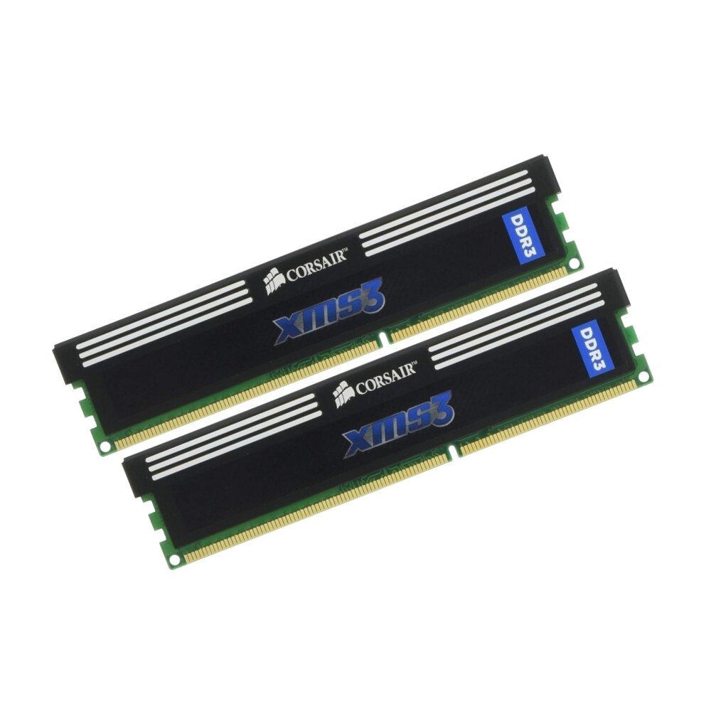 ОЗУ Dimm 8Gb PC3-12800(1600)DDR3 Corsair XMS3 CMX8GX3M2B1600C9 (Kit 2x4Gb)