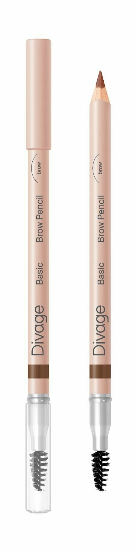 Карандаш для бровей / 1 / Divage Basic Eyebrow Pencil