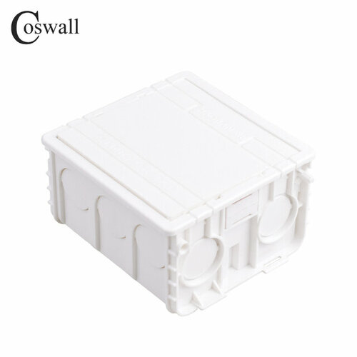Монтажная коробка (подрозетник) для розеток и выключателей Coswall