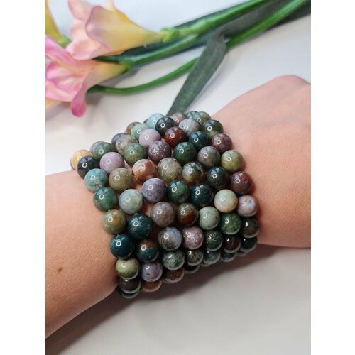 фото Браслет, 1 шт., размер 17 см, размер m, хаки, зеленый berryfinds