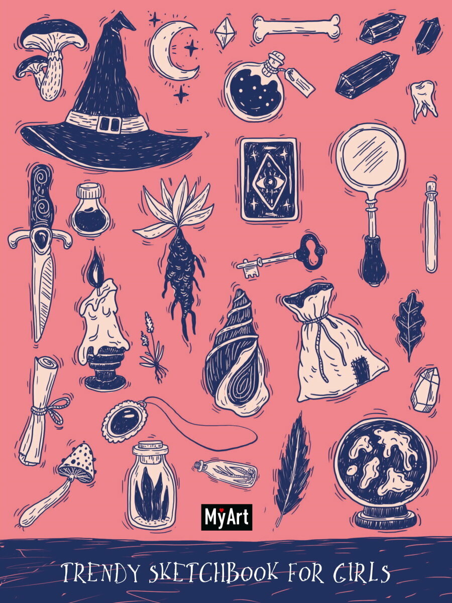 Trendy Sketchbook for Girls. Волшебство Проф-Пресс - фото №5