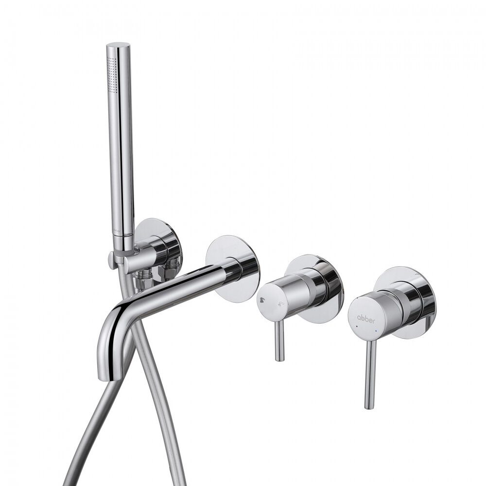 Смеситель для ванны и душа Abber Wasser Kreis AF8130