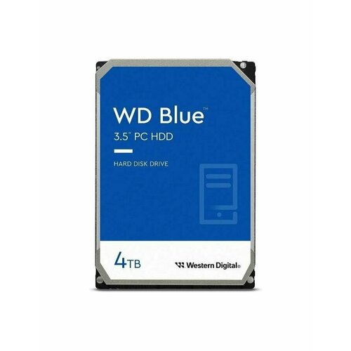 Жесткий диск HDD WD 4TB WD40EZAX 5400 RPM blue SATA III 1225600₽