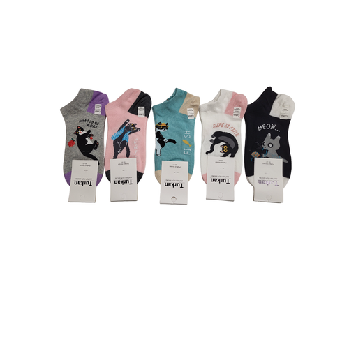 фото Носки turkan, 5 пар, размер 36-41, мультиколор