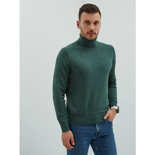 Водолазка , размер M, зеленый