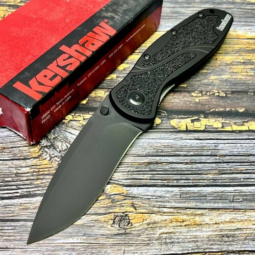 Нож складной Kershaw KS1670BLKMAG Blur, MagnaCut Blade Blade, Black Aluminium Handle kershaw нож брелок складной sinkevich s design pub friction длина клинка 4 1 см материал клинка сталь 8cr13mov материал рукояти сплав 6061 t 6 aluminium steel k4036blu