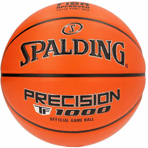 Мяч баскетбольный SPALDING TF-1000 Precision, р.7, FIBA Appr мяч баскетбольный mikasa bqc1000 р 6 fiba appr