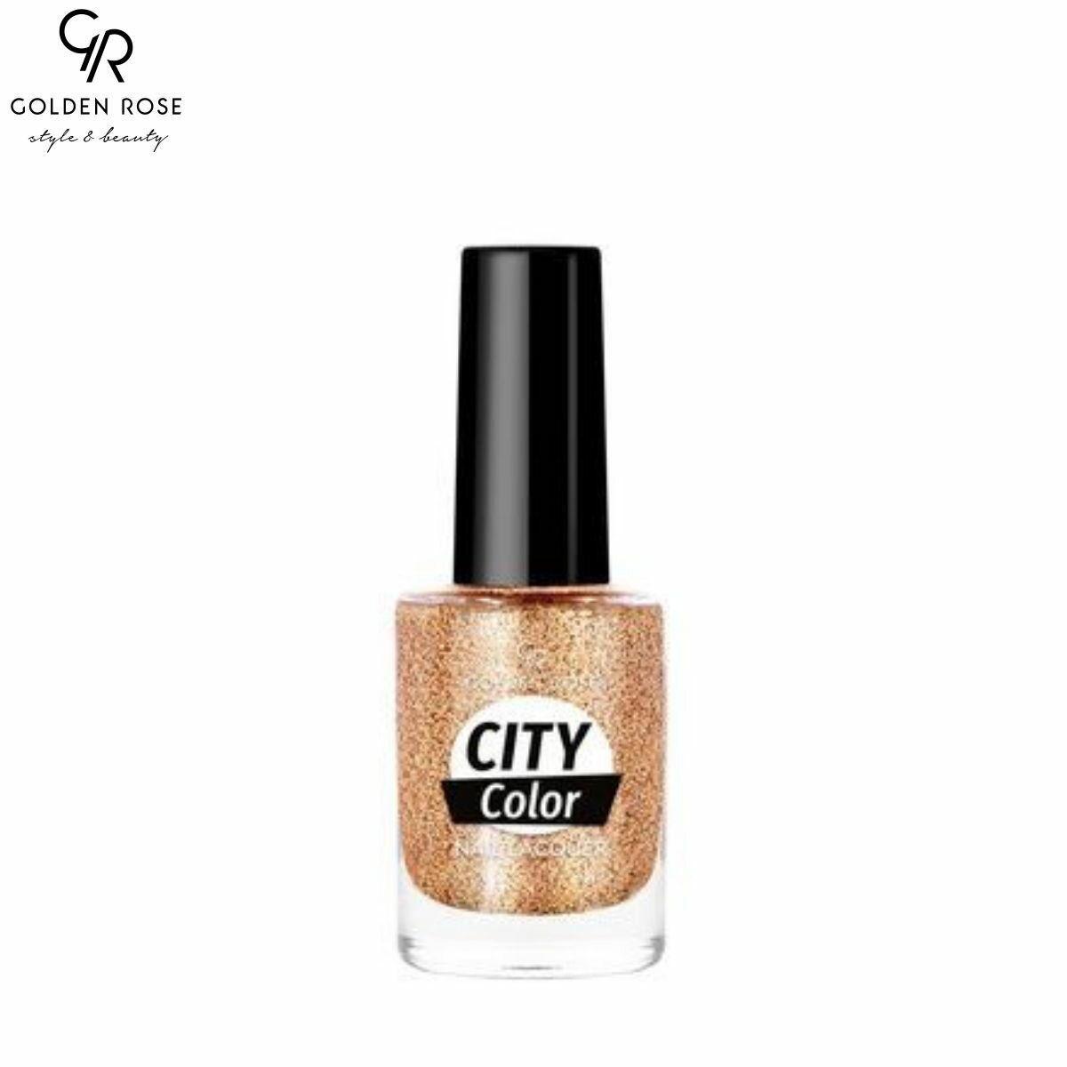 Лак для ногтей GOLDEN ROSE CITY COLOR NAIL LACQUER