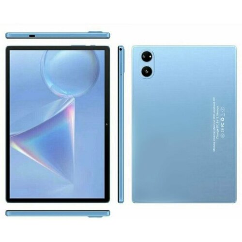 Планшет для детей и взрослых с диагональю 101 Голубой LTE 4GB 128GB Планшет игровой со стилусом и клавиатурой 1299000₽