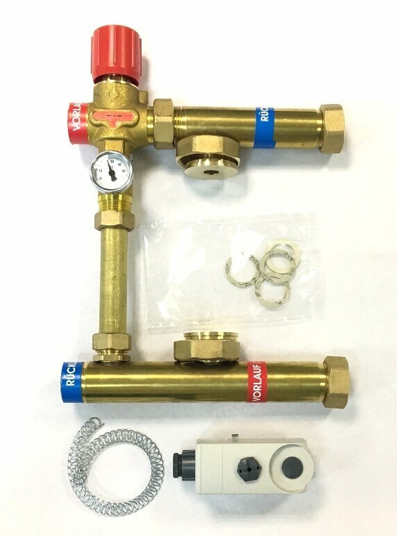 Узел смешения Watts ISOTHERM, с термосмесителем, DN25, 15 кВт.