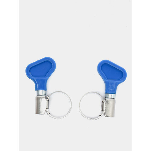 Хомут из нержавеющей стали - барашек 2шт размер 16-25мм 499₽