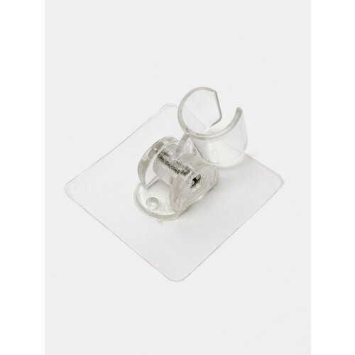 Держатель лейки для душа настенный самоклеящийся регулируемый Цвет Прозрачный 548₽