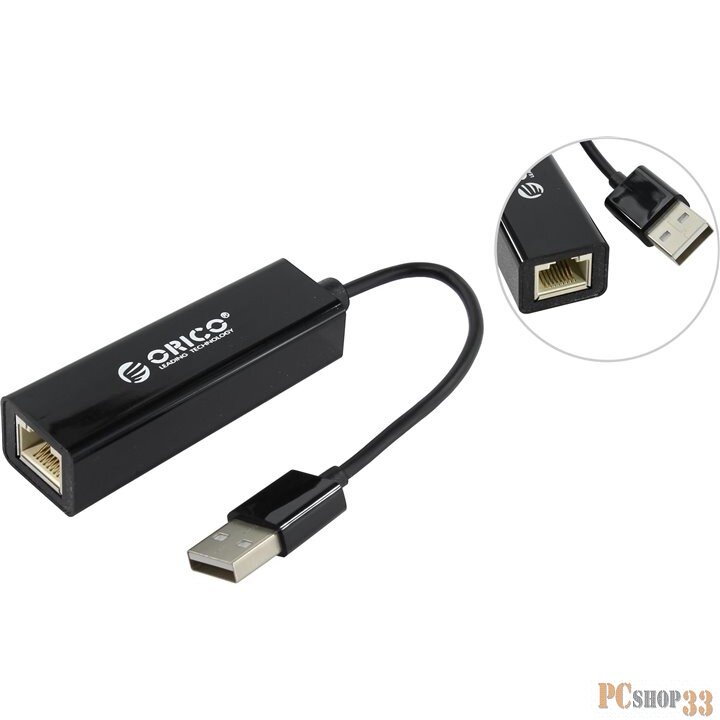 Переходник Orico USB - RJ45 M-F (00000026934) - фото №7