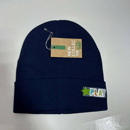 фото Шапка , размер 47/50, черный нет бренда