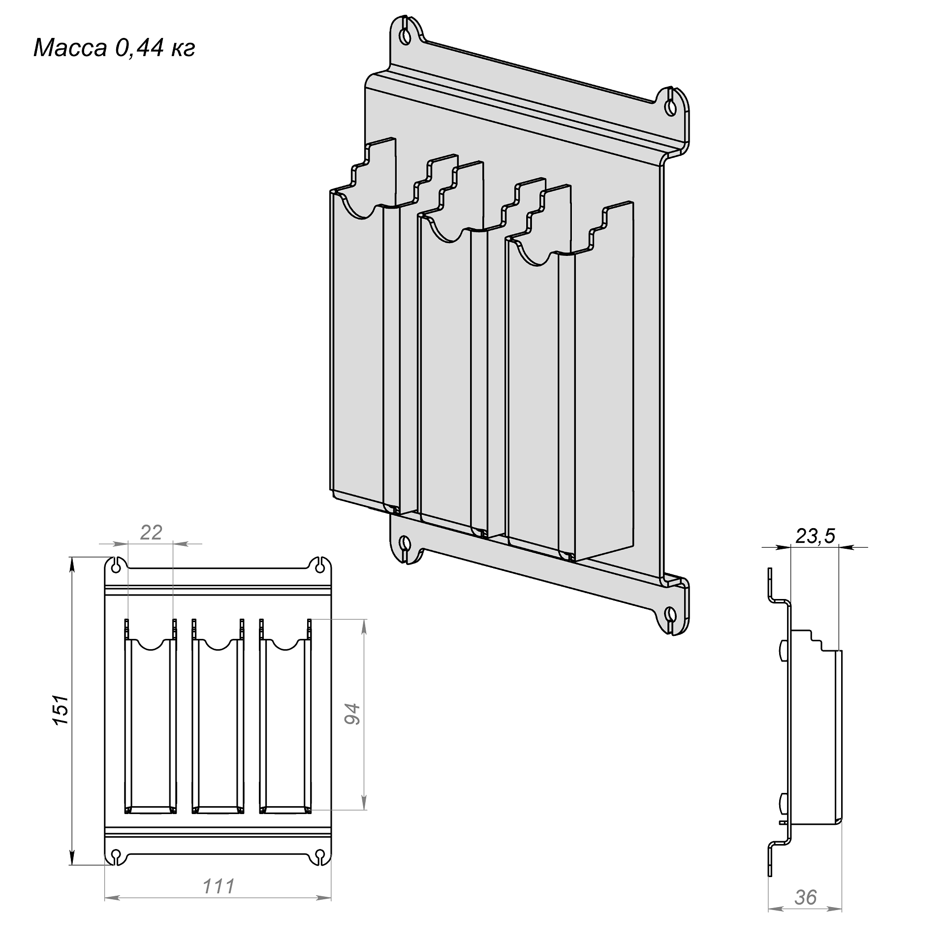 Держатель карандашей, маркеров, ручек perfostena — фото 1