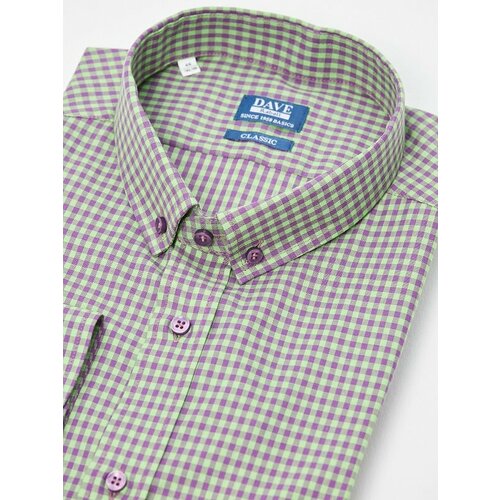 фото Рубашка dave raball, размер 49 182-188, зеленый