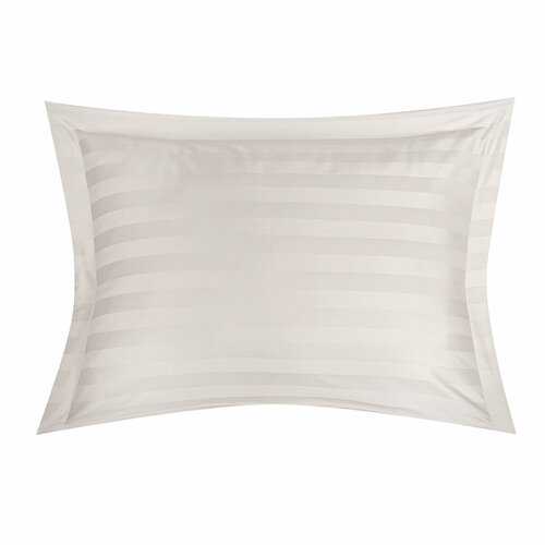 Наволочка La Prima Наволочка Страйп-сатин Белый песок, размер 70 х 70 см