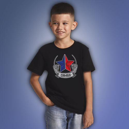 фото Футболка aika, размер 164, черный