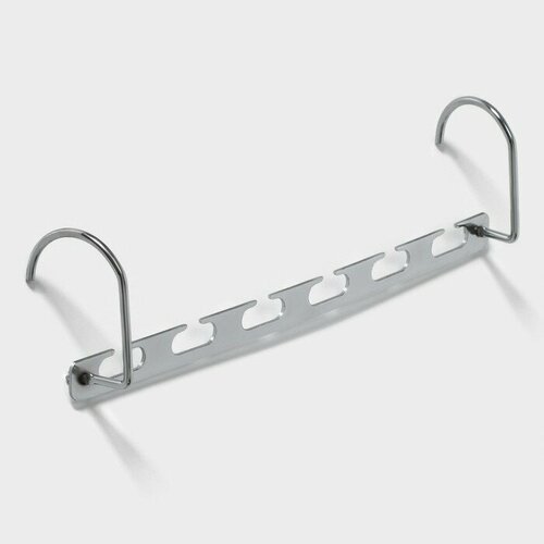 Вешалка органайзер трансформер 6 крючков 26 см металл 386₽