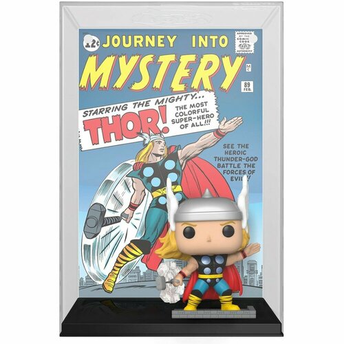 Фигурка Funko головотряс Marvel Comics - POP! Comic Covers - Thor (The Avengers #12) (Exc) 74593 avengers hasbro 2 фигурки 15 см бенди тор и локи f02455l0