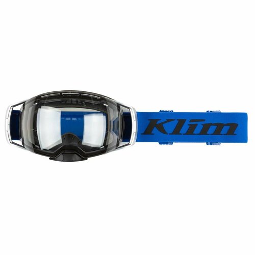 фото Klim очки / aeon goggle tech electric blue lemonade photochromic clear to smoke