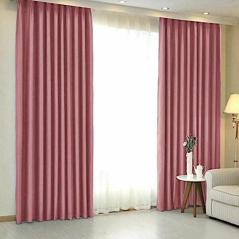 фото Шторы блэкаут для комнаты БКВ-70-270-310 высота 310 см серые на высокие окна и большую длину