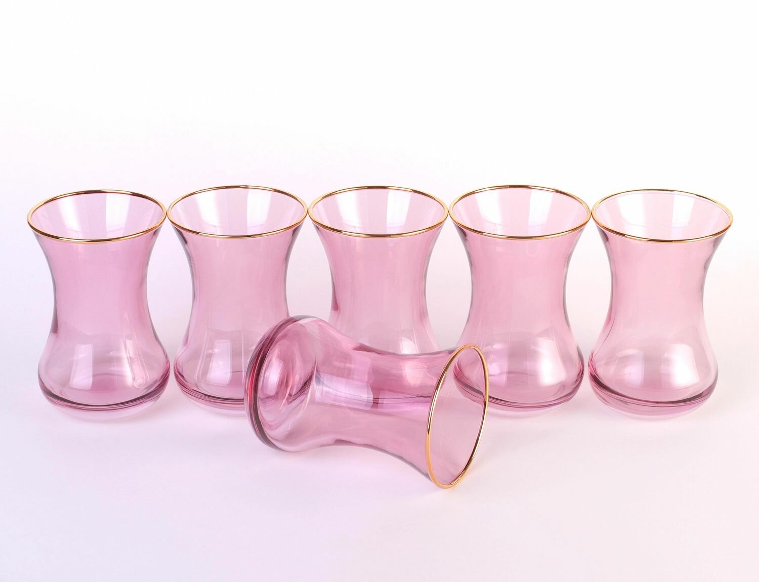 Набор 6шт восточных стаканов 135мл d6см h9см — фото 1