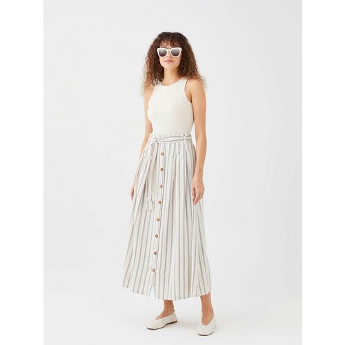 фото Юбка balins, размер 36, синий, серый