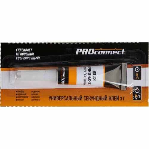 Универсальный секундный клей PROCONNECT 61-0900