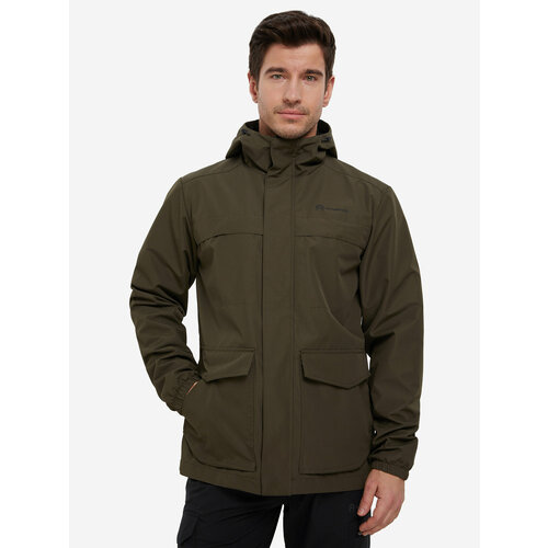 Куртка OUTVENTURE, размер 50, коричневый пальто outventure размер 50 коричневый