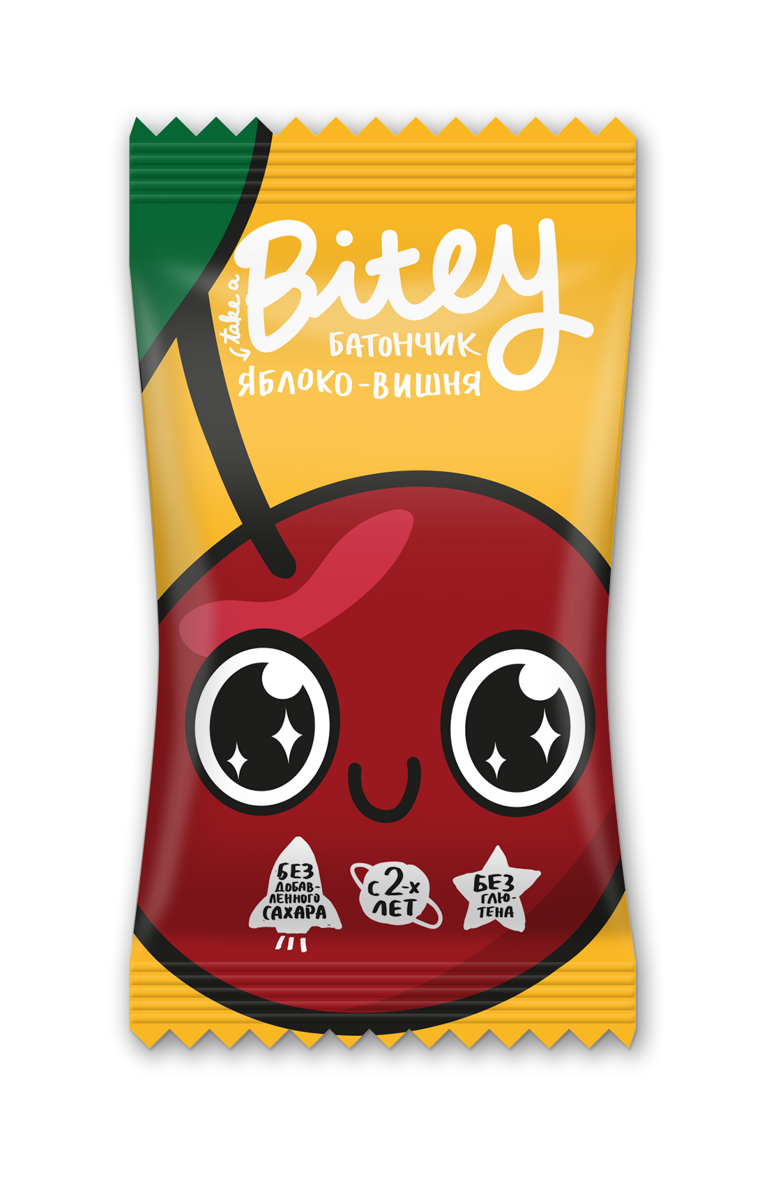 Батончик Bitey фруктово-ягодный яблоко, вишня 25 г - фото №11